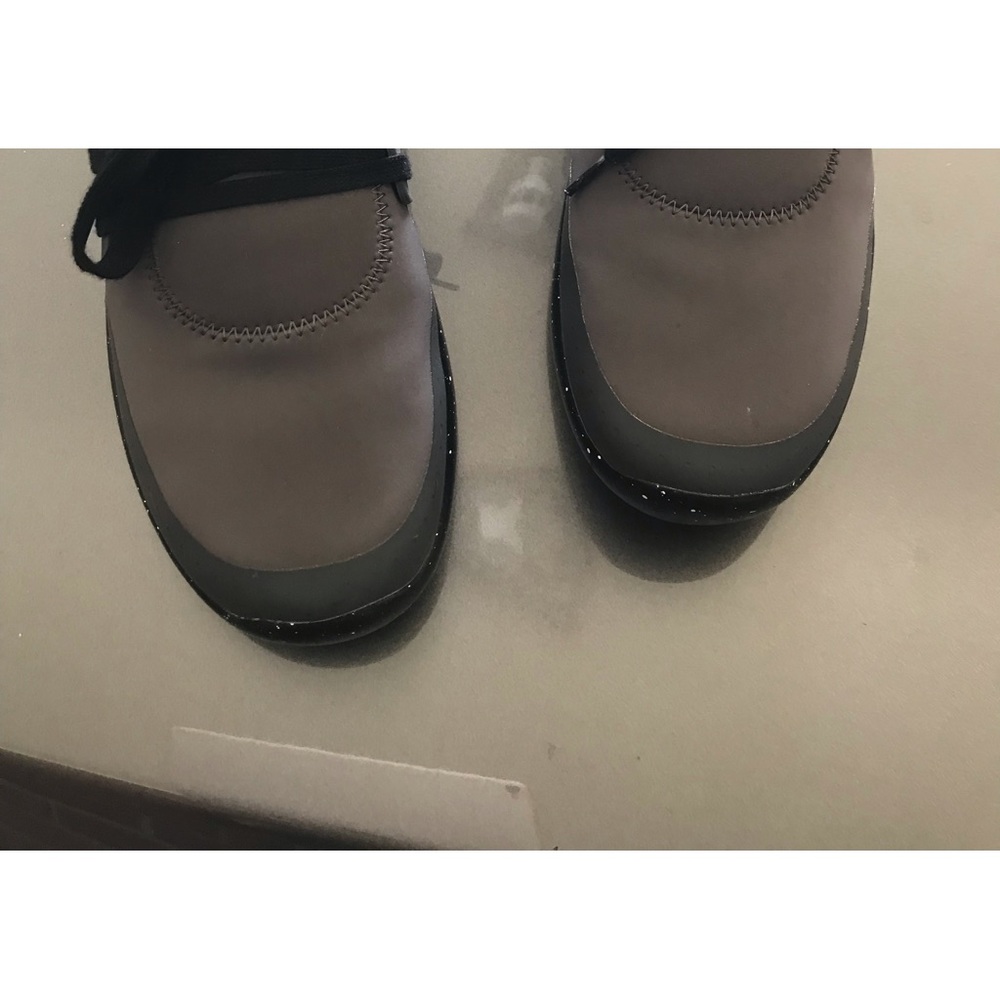 Snobs work shoes men size 8 water proof black charcoal
